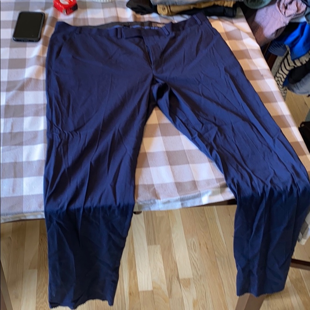 Kenneth Cole Blue Suit Pants